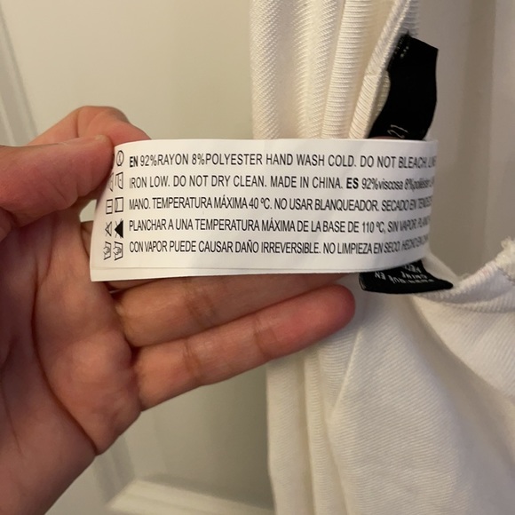 *NWOT* White Long Jumpsuit - Picture 5 of 5